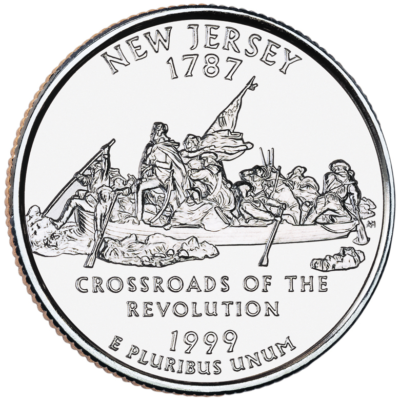 New Jersey Quarter - front image