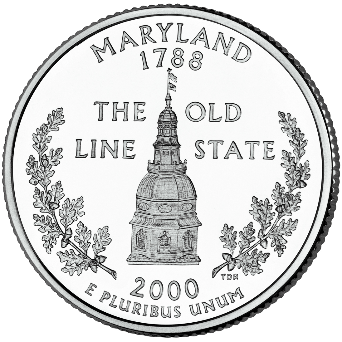 Maryland Quarter - front image