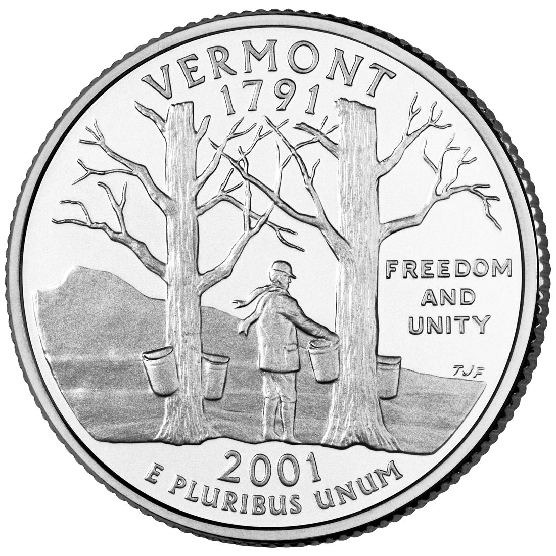 Vermont Quarter - front image