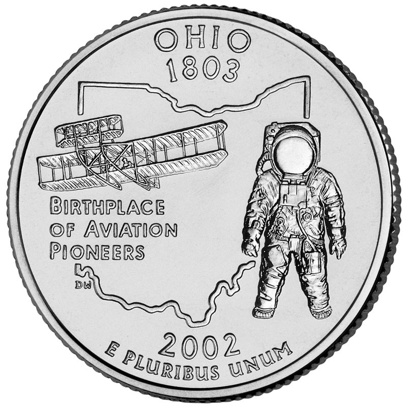 Ohio Quarter - front image