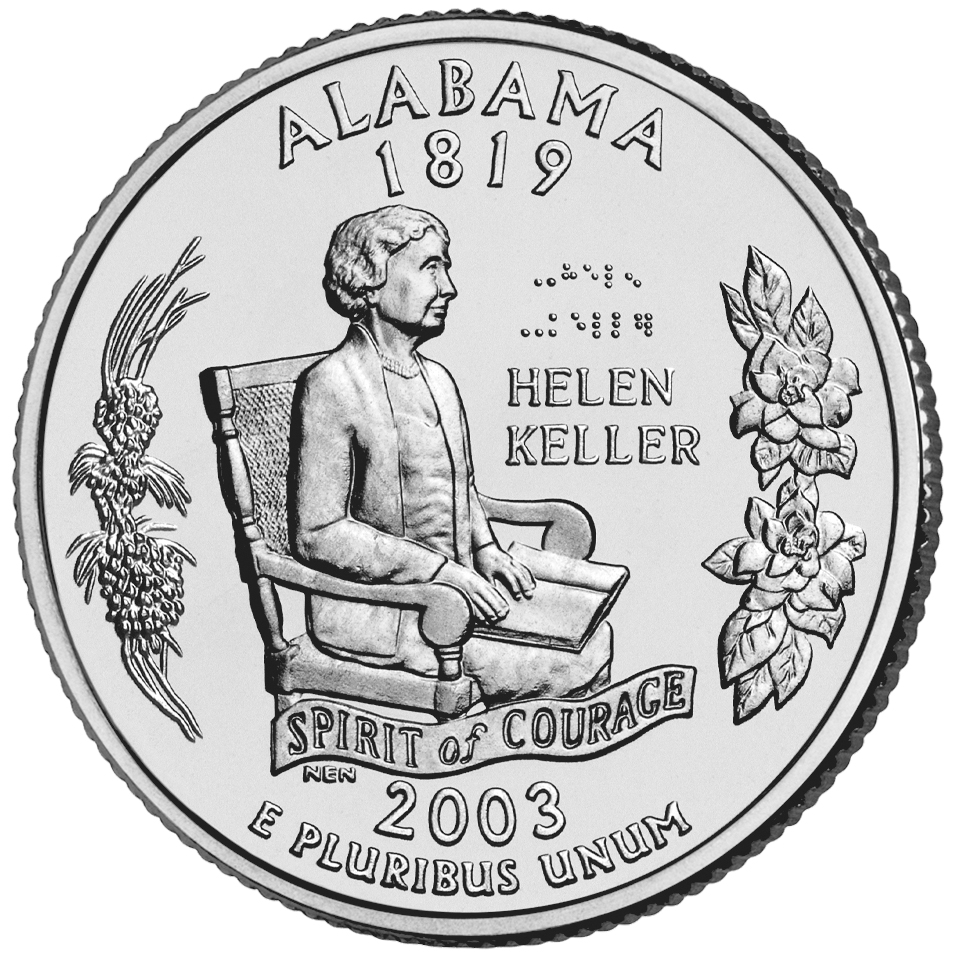 Alabama Quarter - front image