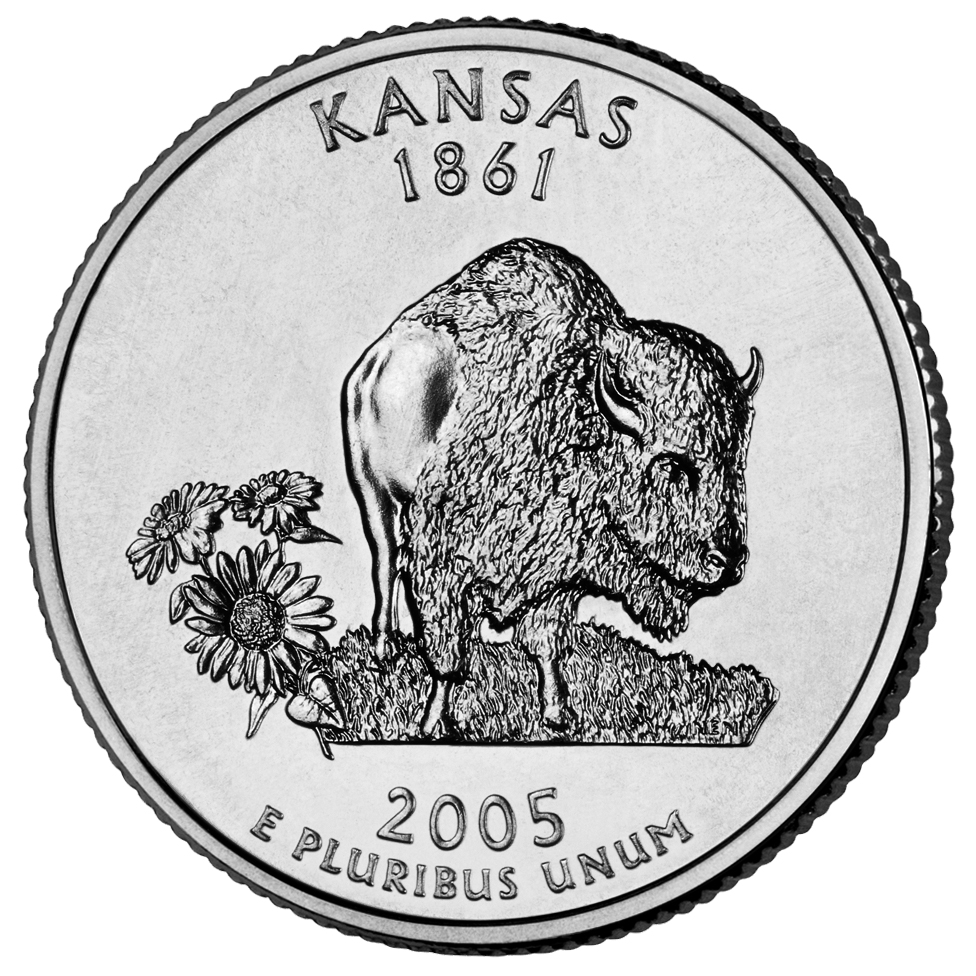 Kansas Quarter - front image