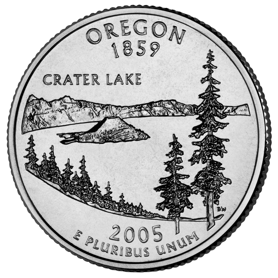 Oregon Quarter - front image