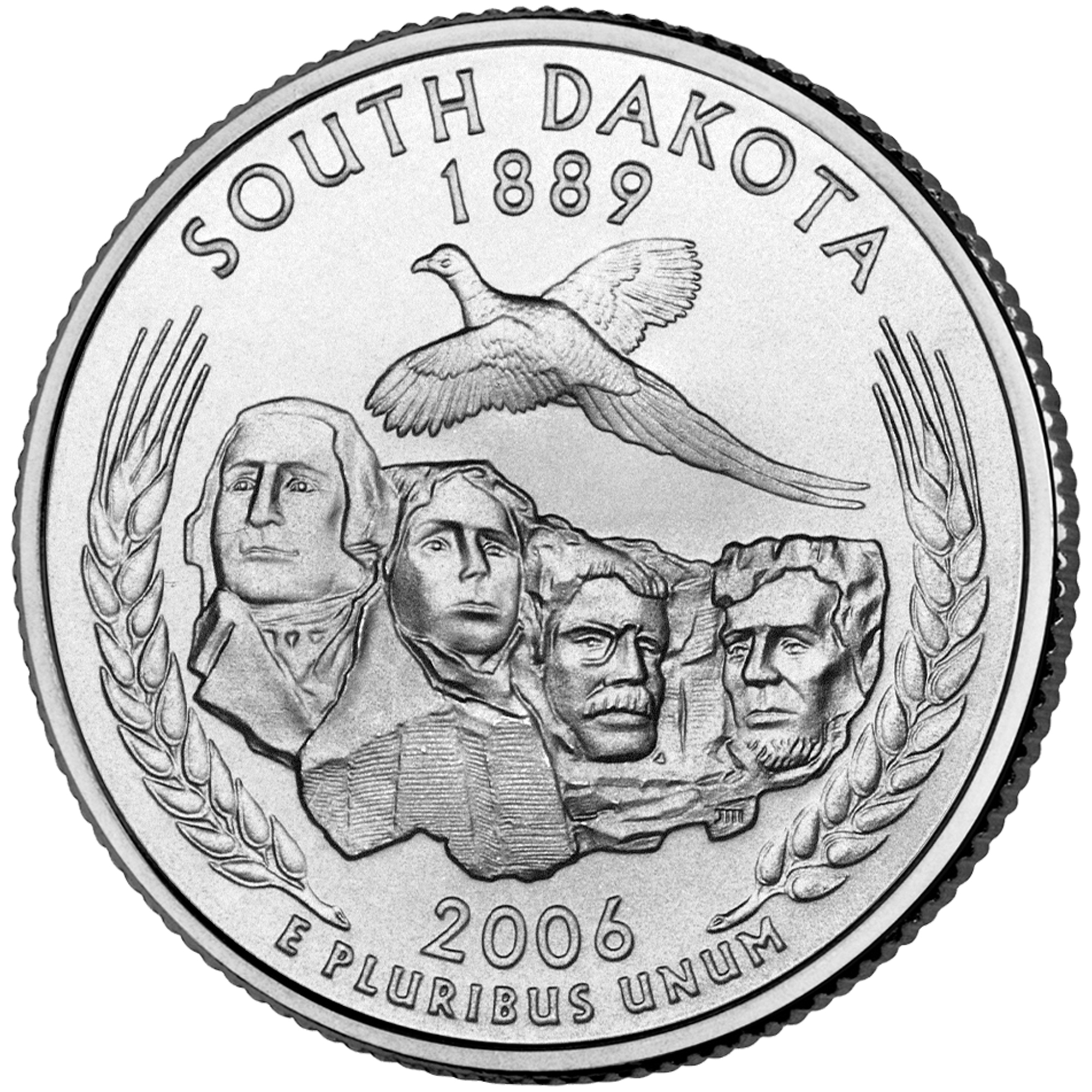 South Dakota Quarter - front image