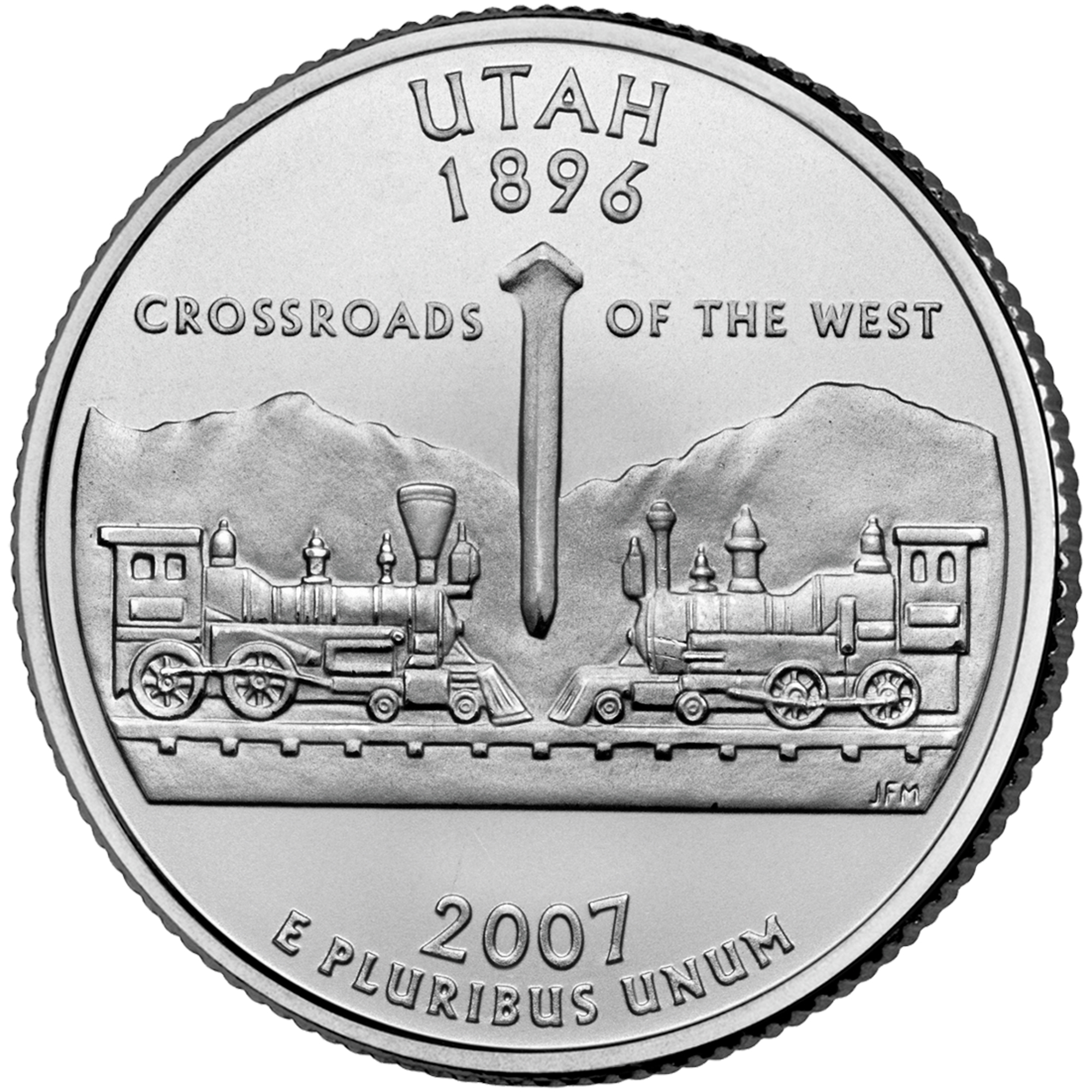 Utah Quarter - front image