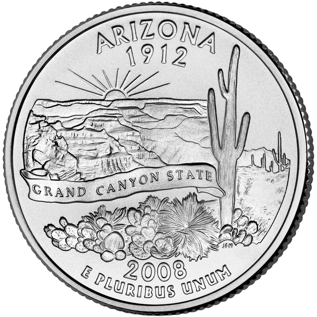 Arizona Quarter - front image