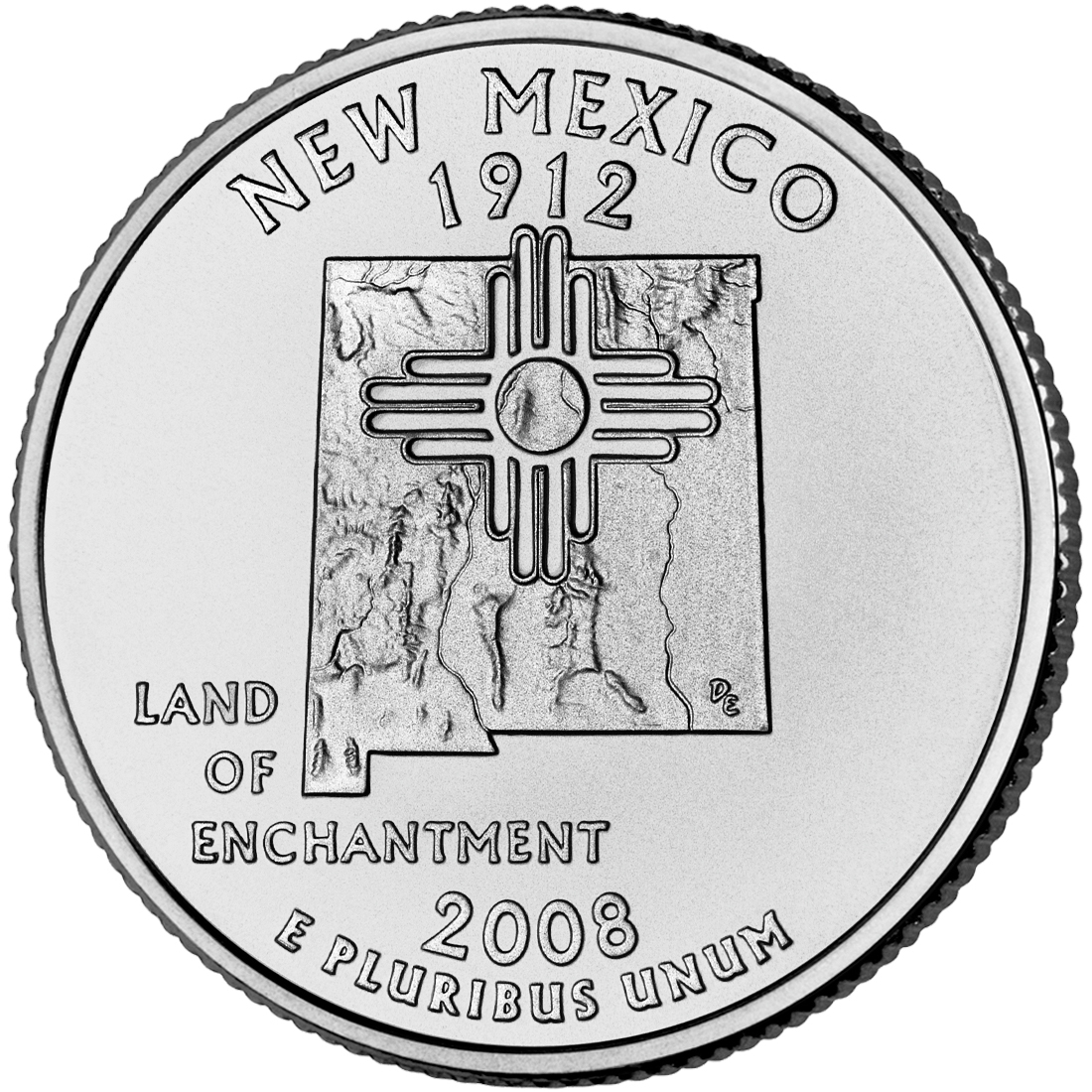 New Mexico Quarter - front image