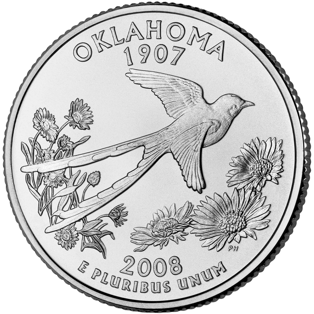 Oklahoma Quarter - front image