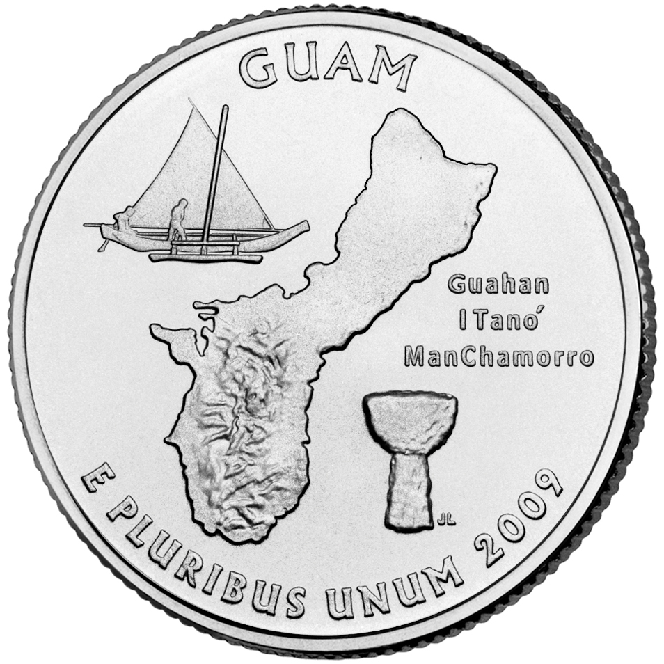 Guam Quarter - front image