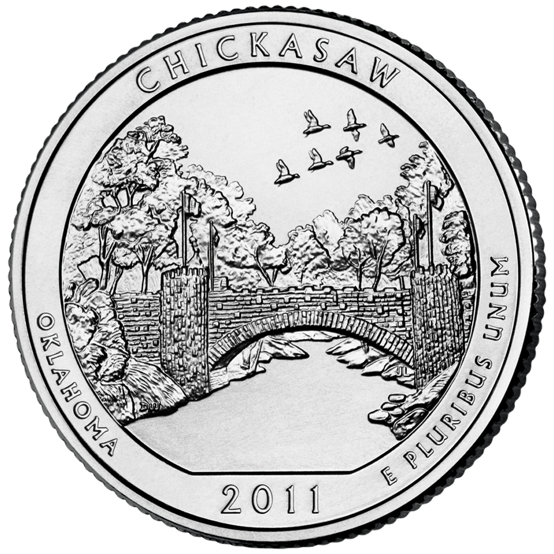 Chickasaw Quarter (Oklahoma) - front image