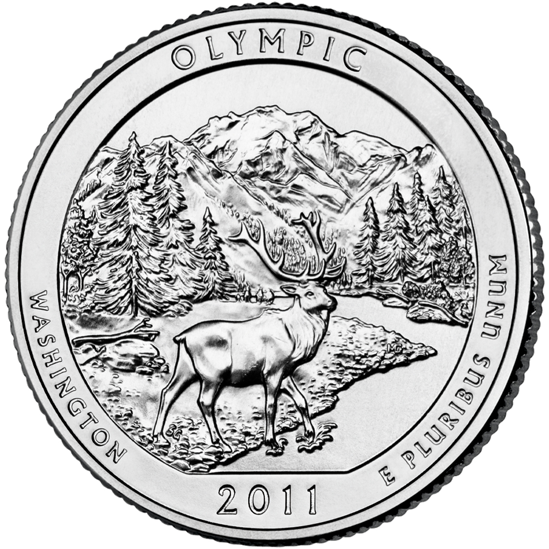 Olympic Quarter (Washington) - front image