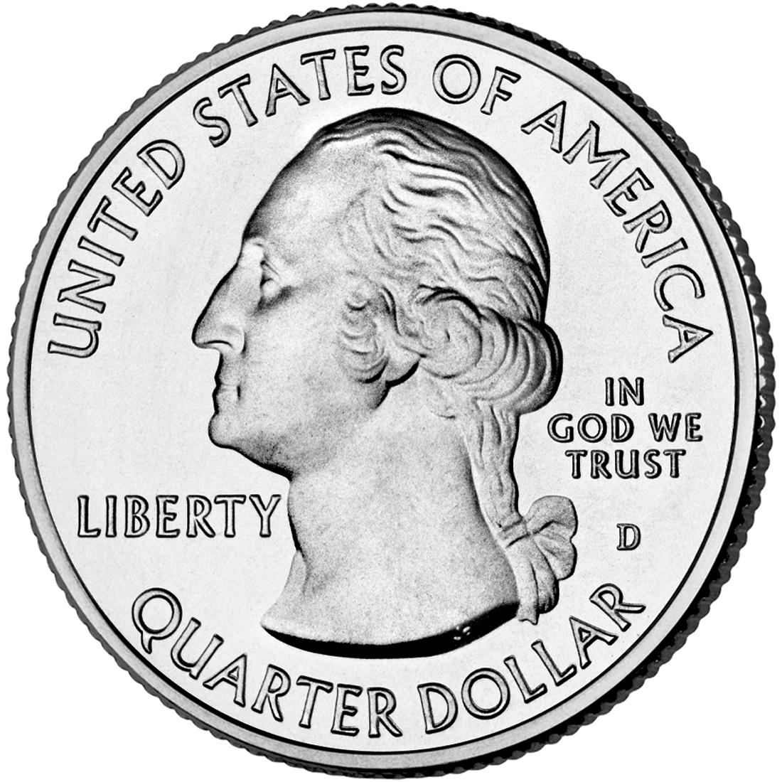 Glacier Quarter (Montana) - back image