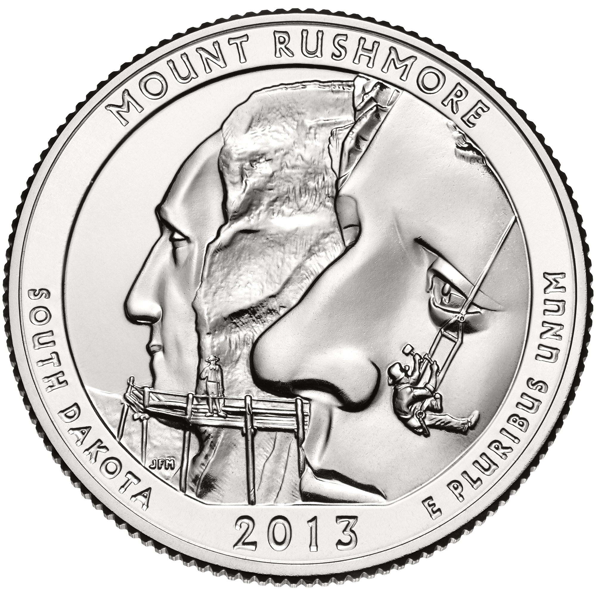 Mount Rushmore Quarter (South Dakota) - front image