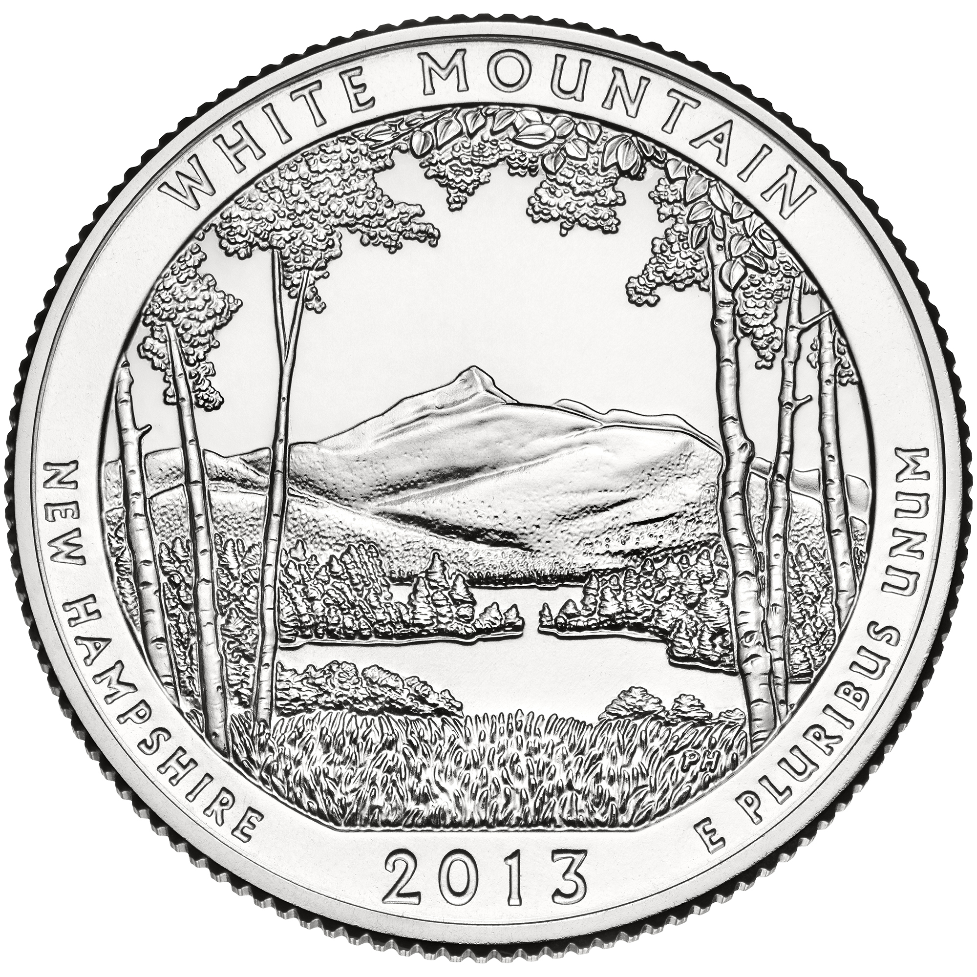 White Mountain Quarter (New Hampshire) - front image