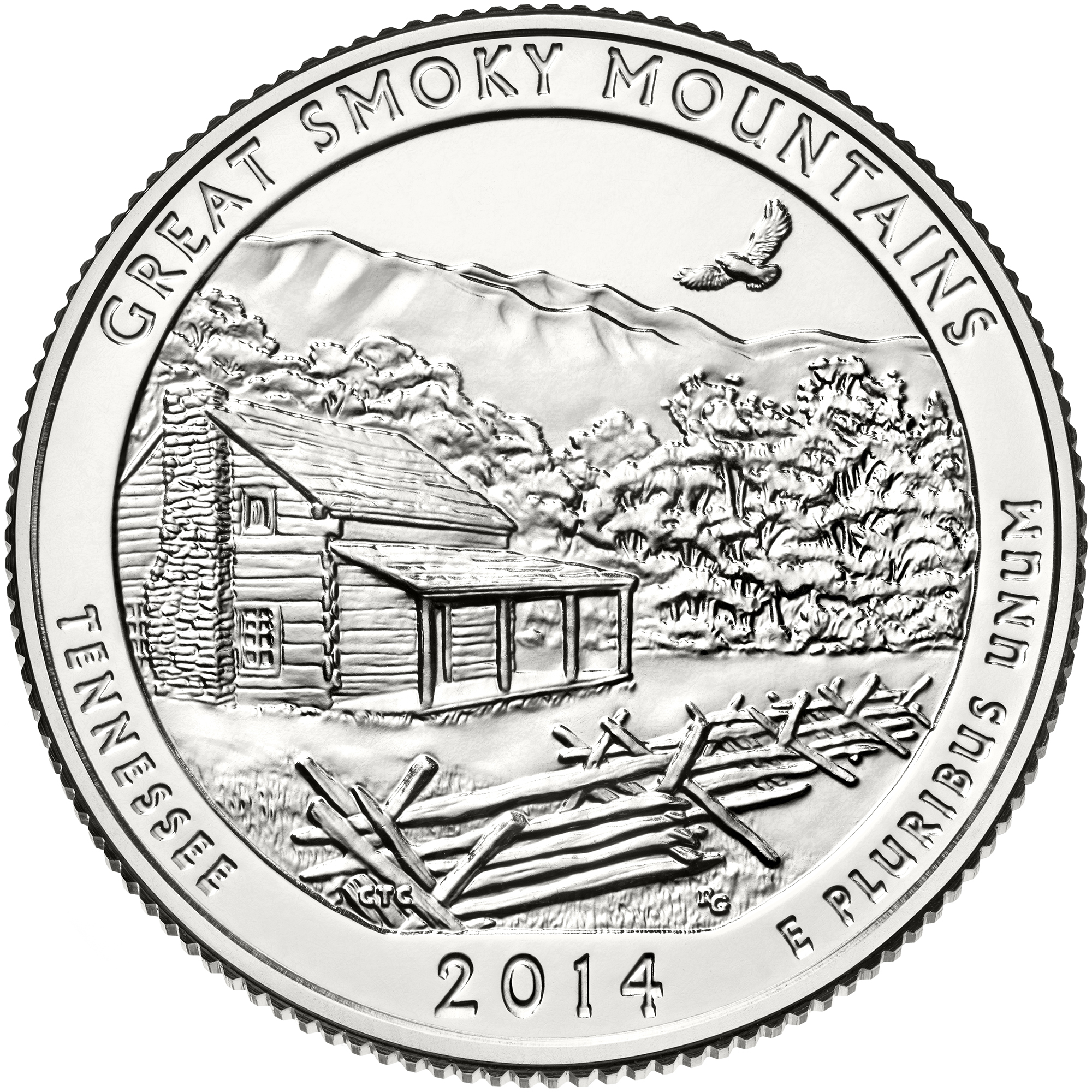 Great Smoky Mountains Quarter (Tennessee) - front image