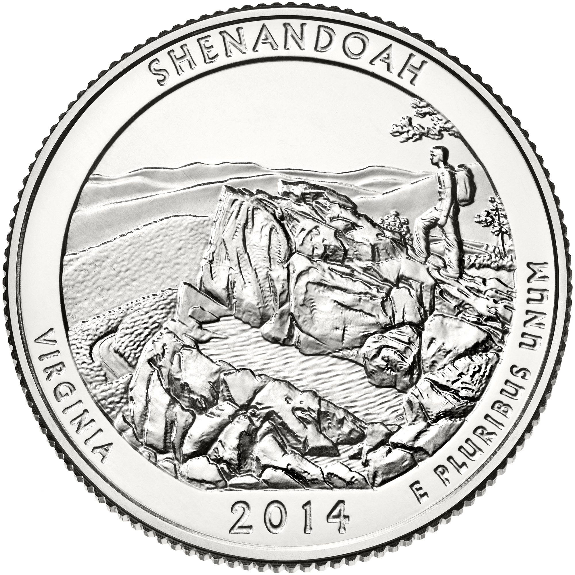 Shenandoah Quarter (Virginia) - front image