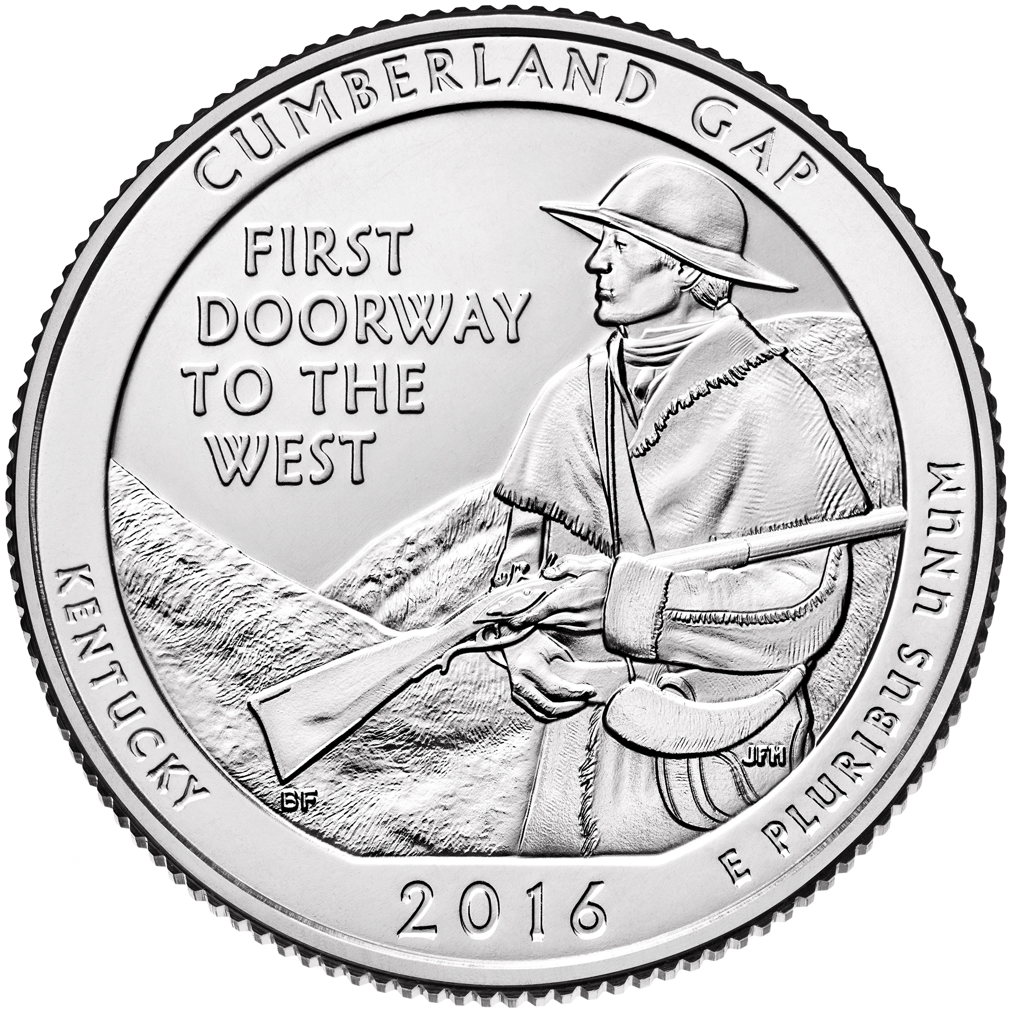 Cumberland Gap Quarter (Kentucky) - front image