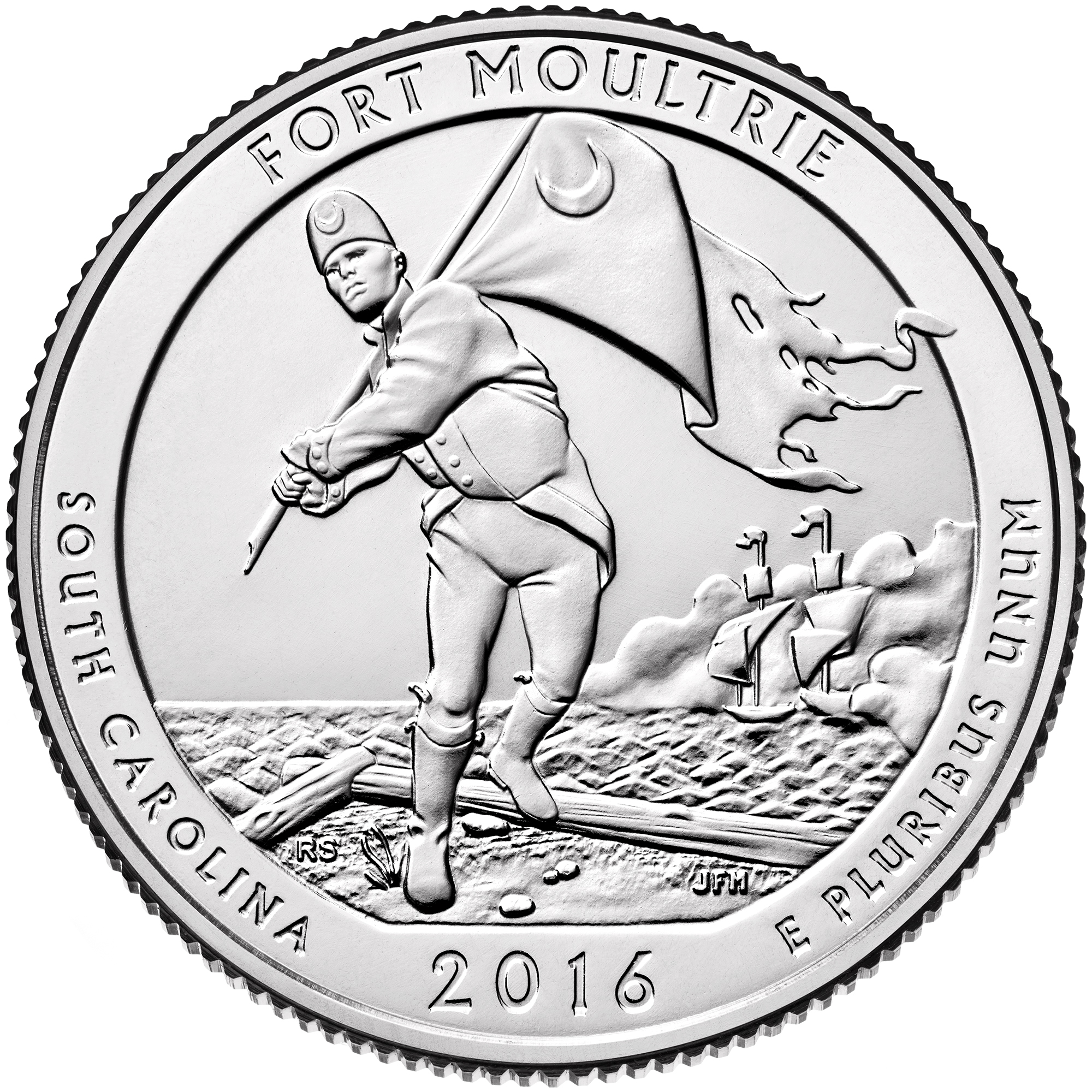 Fort Moultrie Quarter (South Carolina) - front image