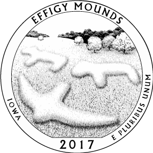 Effigy Mounds Quarter (Iowa) - front image