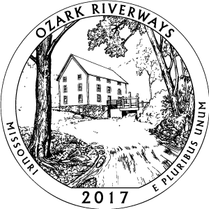 Ozark Riverways Quarter (Missouri) - front image