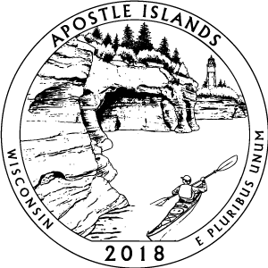 Apostle Islands Quarter (Wisconsin) - front image