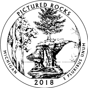 Pictured Rocks Quarter (Michigan) - front image