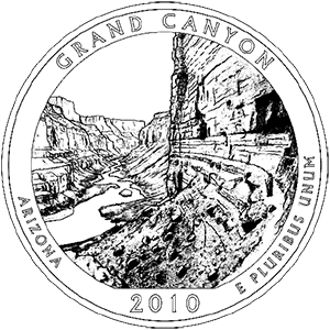 Grand Canyon Quarter (Arizona) - front image