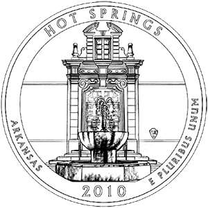 Hot Springs Quarter (Arkansas) - front image