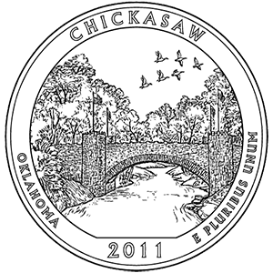 Chickasaw Quarter (Oklahoma) - front image