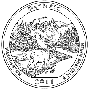 Olympic Quarter (Washington) - front image