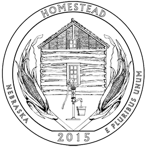 Homestead Quarter (Nebraska) - front image