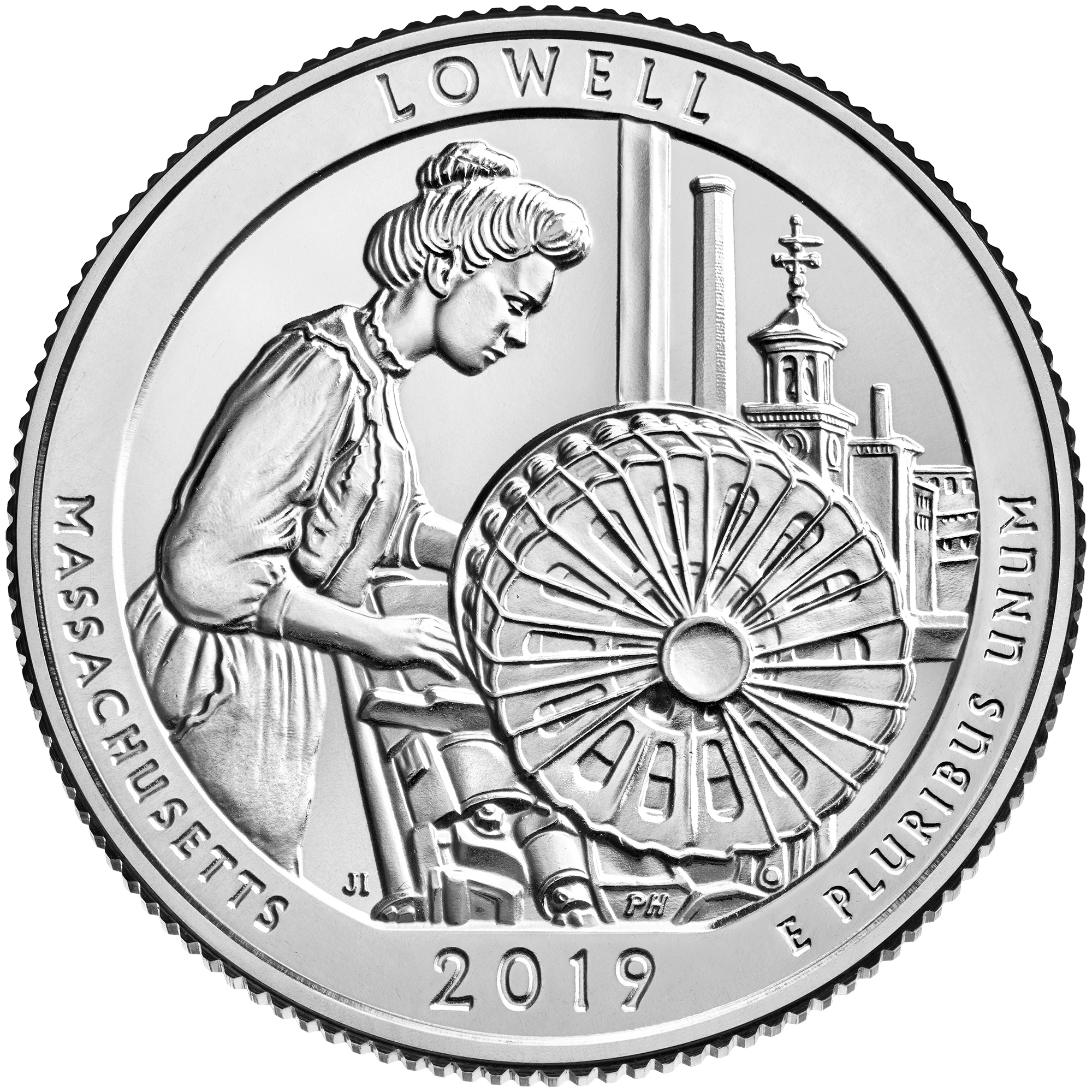 Lowell Quarter (Massachusetts) - front image