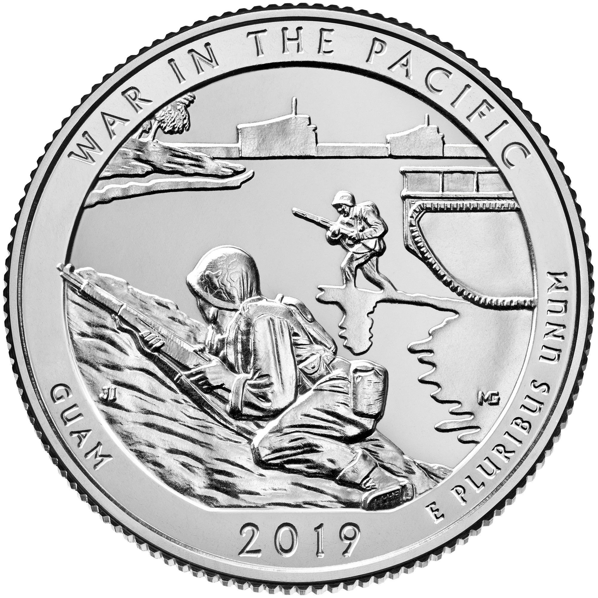 War in the Pacific Quarter (Guam) - front image