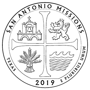 San Antonio Missions Quarter (Texas) - front image