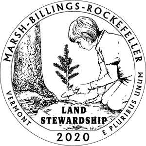 Marsh-Billings-Rockefeller Quarter (Vermont) - front image