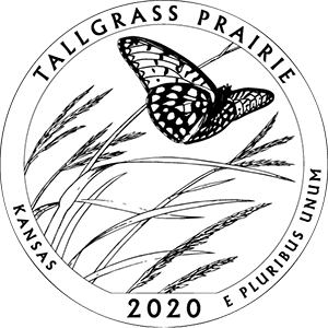 Tallgrass Prairie Quarter (Kansas) - front image