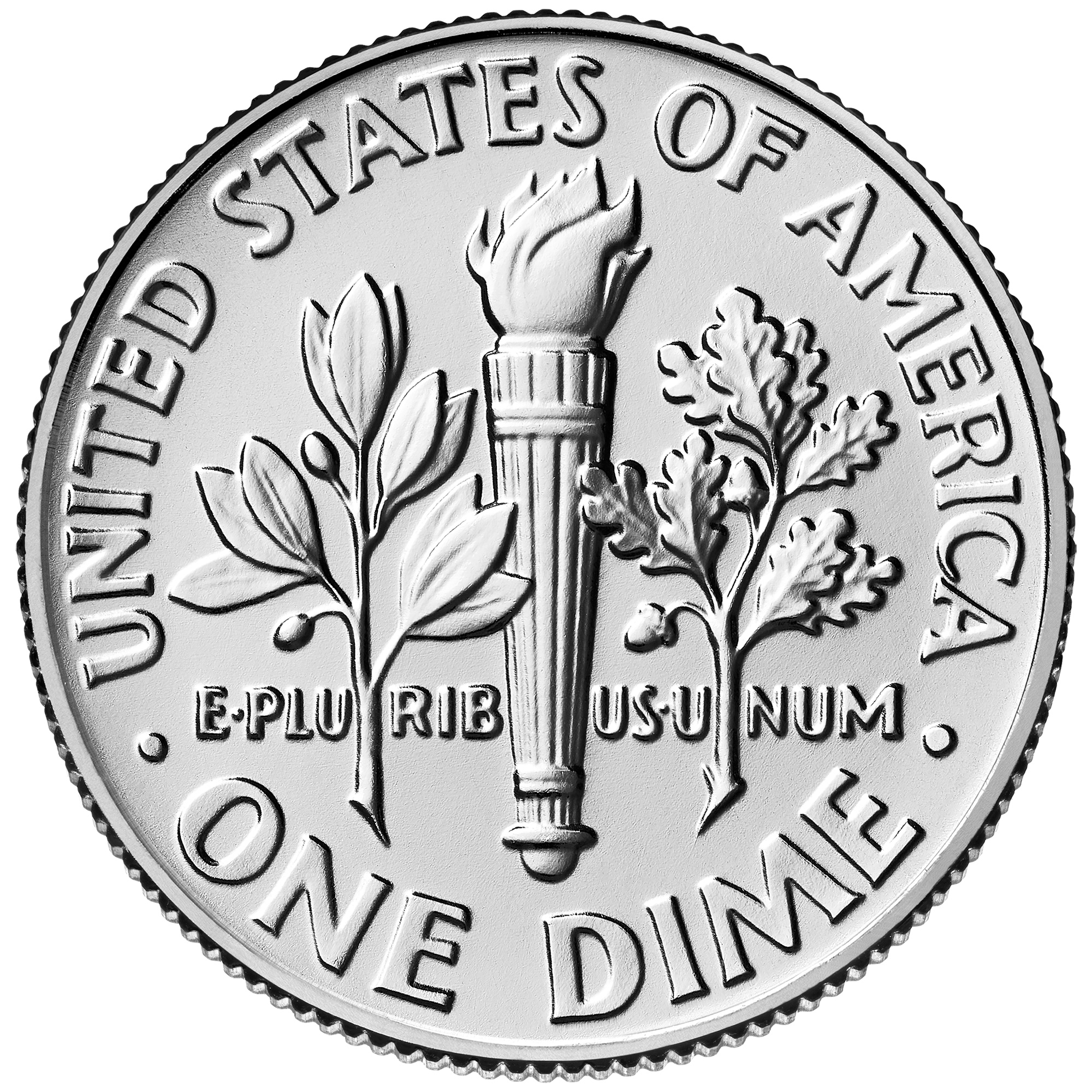 Dime - back image