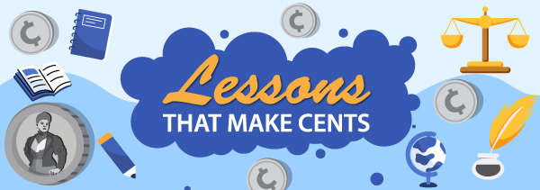 Lessons That Make Cents decorative banner January 2025