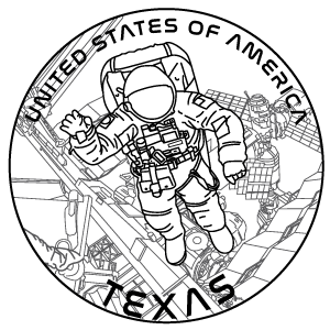 American Innovation $1 Coin - Texas - front image