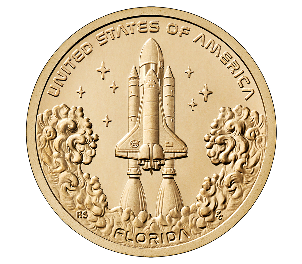 2025 Florida American Innovation $1 Coin reverse