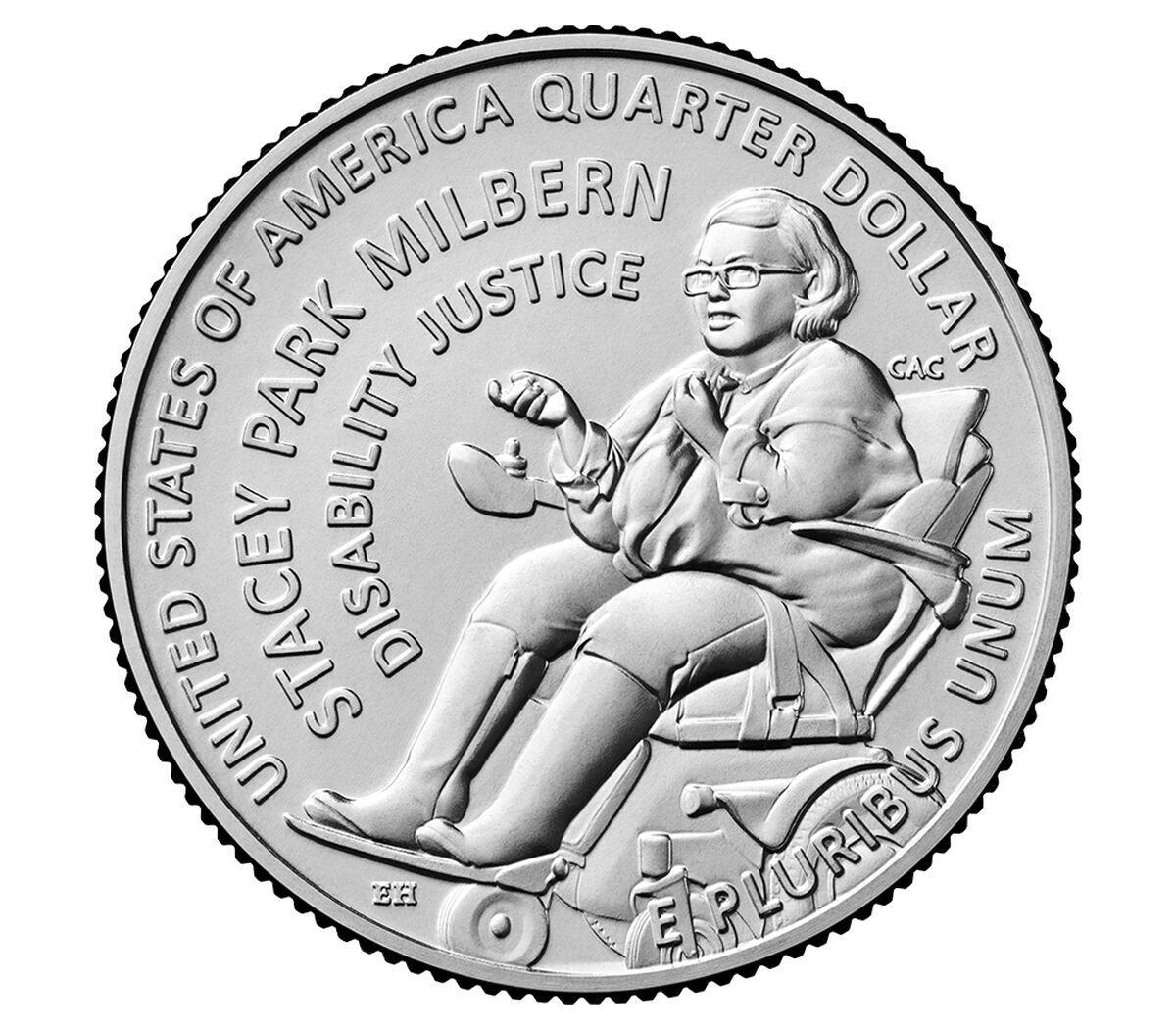 2025 American Women Quarters – Stacey Park Milbern reverse