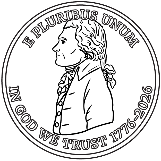 U.S. Constitution Quarter - front image