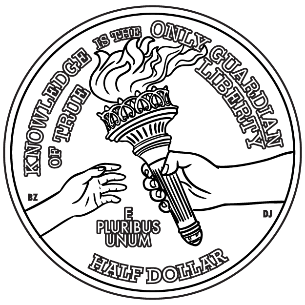 Half Dollar - back image