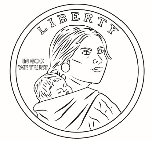 Native American $1 Coin - front image