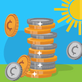 Coin Sun Prints Activity