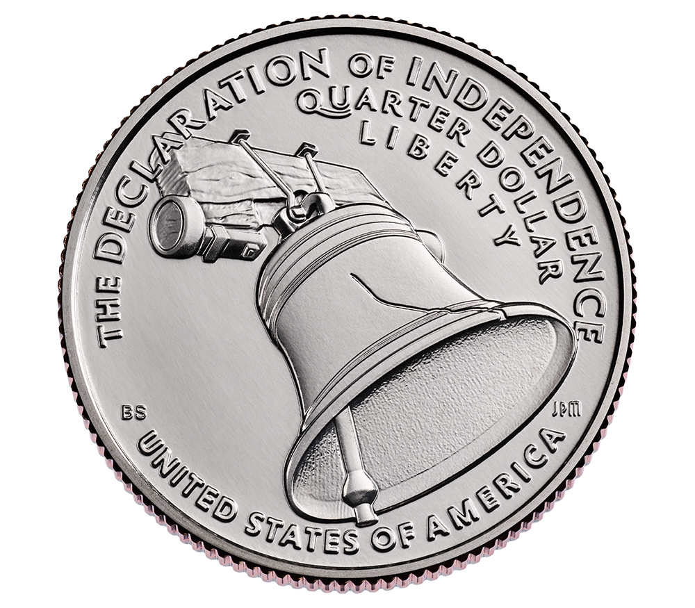 2026 Declaration of Independence Quarter (Back)