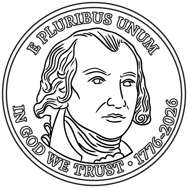 U.S. Constitution Quarter - front image