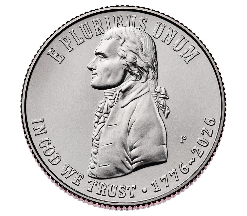 2026 Declaration of Independence Quarter (Front)