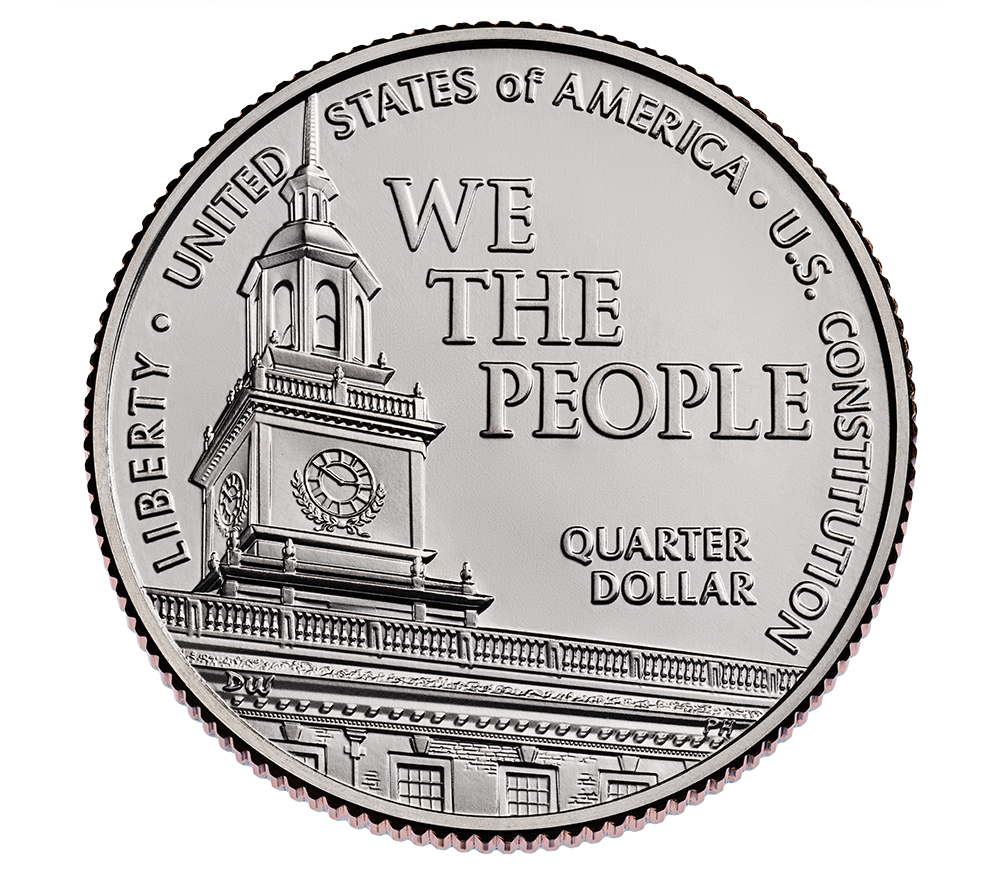 2026 U.S. Constitution Quarter (Back)