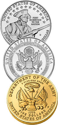 2011 U.S. Army Commemorative Coin Program Reverses